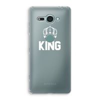 King zwart: Sony Xperia XZ2 Compact Transparant Hoesje
