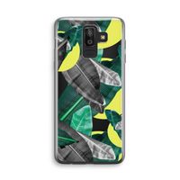 Fantasie jungle: Samsung Galaxy J8 (2018) Transparant Hoesje