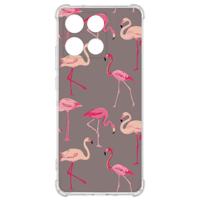 TPU Telefoonhoesje Motorola Moto G56 - Flamingo backcover