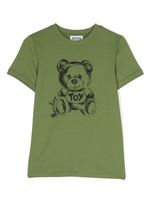 Moschino Kids t-shirt à imprimé Teddy Bear - Vert - thumbnail