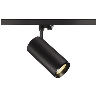 SLV NUMINOS XL 1005725 LED-railspot 3-fasig LED vast ingebouwd 36 W Zwart