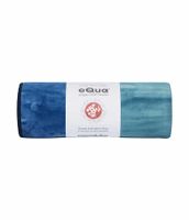 Manduka eQua Yogamat Handdoek - Pacific Blue HD