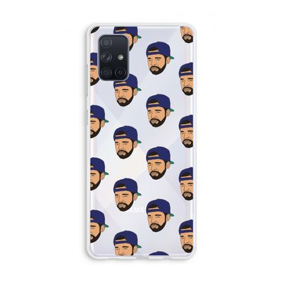 Drake Away: Galaxy A71 Transparant Hoesje