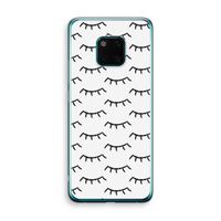 Wimpers: Huawei Mate 20 Pro Transparant Hoesje Wimpers: Huawei Mate 20 Pro Transparant Hoesje