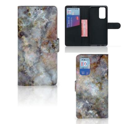 OnePlus 9 Pro | Bookcase | Marmer Grijs