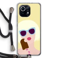 Ice cream: Xiaomi Mi 11 Transparant Hoesje met koord