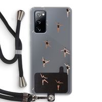 Dancing #1: Samsung Galaxy S20 FE / S20 FE 5G Transparant Hoesje met koord