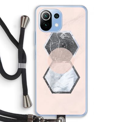 Creatieve toets: Xiaomi Mi 11 Lite Transparant Hoesje met koord