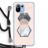 Creatieve toets: Xiaomi Mi 11 Lite Transparant Hoesje met koord