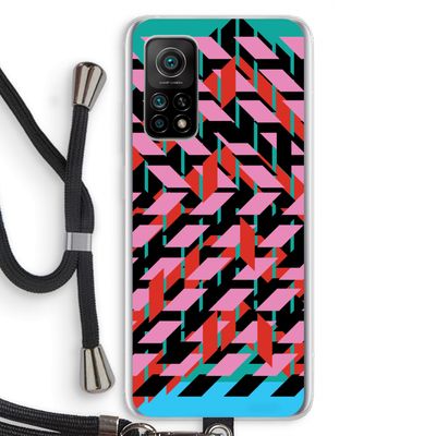 Skew Blush 2: Xiaomi Mi 10T 5G Transparant Hoesje met koord