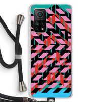 Skew Blush 2: Xiaomi Mi 10T 5G Transparant Hoesje met koord