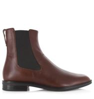 Vagabond Vagabond - Frances 2.0 boots met elastis Bruin Leer Chelsea boots Dames