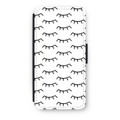 Wimpers: iPhone SE 2020 Flip Hoesje