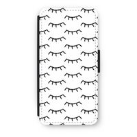 Wimpers: iPhone SE 2020 Flip Hoesje
