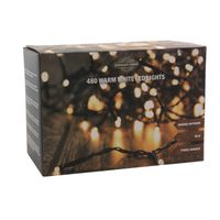 Kerstverlichting warm wit buiten 480 lampjes 3600 cm inclusief timer en dimmer - thumbnail