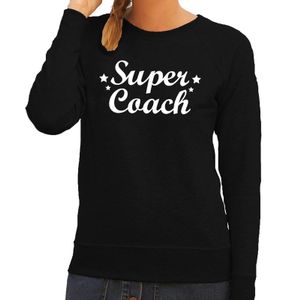 Super coach cadeau sweater zwart dames 2XL  -