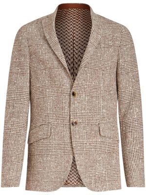 ETRO blazer à carreaux - Tons neutres