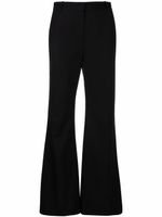 Nili Lotan pantalon évasé à taille haute - Noir