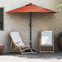 Tuinparasol Terracotta 294 x 150 x 223 cm Stof