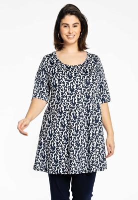 Yoek Tuniek wide bottom PANTHERA | Blauw | Maat 54/56