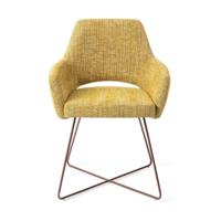 Jesper Home Yanai eetkamerstoel Lemon Limes cross rose