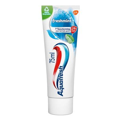 Aquafresh Tandpasta 3-voudige bescherming freshmint Aquafresh Tandpasta 3-voudige bescherming freshmint