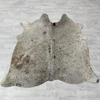 Koeienhuid bruin wit creme SP 155x155cm XS