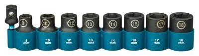 Makita Krachtdopset Impact Black, 1/2 9-dlg - E-16645