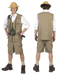 Safari outfit man