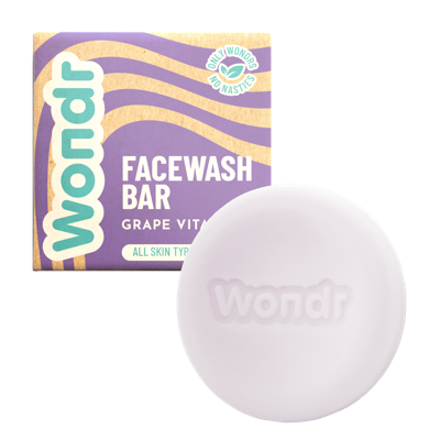 Wondr Facewash Bar Grape Vitality 83g