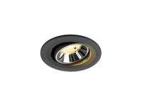SLV InbouwspotNuminos Move S zwart/chroom 3000K - 20gr - 1009507
