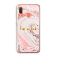 Feminist: Samsung Galaxy A20e Transparant Hoesje