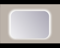 Sanicare Q-mirrors spiegel 60x75cm met LED verlichting 3000K en sensor - thumbnail