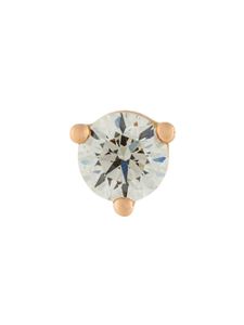 Delfina Delettrez boucle d'oreille Dots Solitaire en or 18ct ornée de diamants - Métallisé