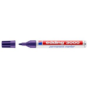 Edding 3000 permanente marker Kogelpunt Violet 1 stuk(s)