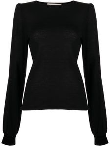 JANE pull Ruth en maille fine - Noir