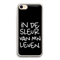 De Sleur: iPhone 7 Transparant Hoesje