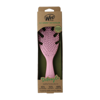 Wet Brush Go green detangler pink 1 Stuks