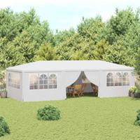 VidaXL Partytent met zijwanden professioneel 90 g/m² 4x9 m wit