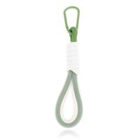 Sleutelhanger/Telefoonkoord met Handige Gesp - Wit & Groen