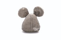 Designed By Lotte muis Adio velvet grijs hondenspeelgoed 20x18,8x7cm