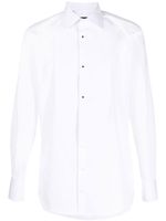 Dolce & Gabbana chemise de smoking à plastron contrastant - Blanc - thumbnail