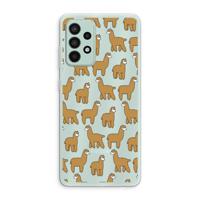 Alpacas: Samsung Galaxy A52s 5G Transparant Hoesje