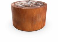 Geroba Geroba watertafel rond Taula RCA6 1500x500mm - Cortenstaal