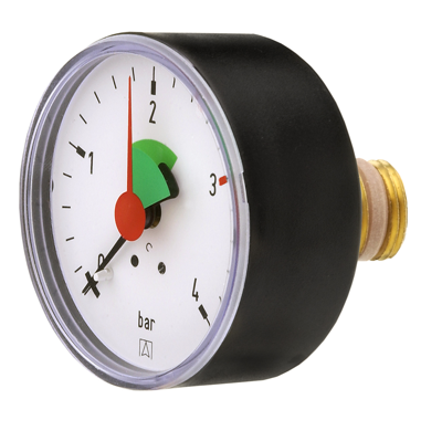 Cornat Manometer 0-4Bar 63Mm 3/8 (Achter) - T593701