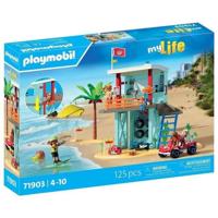 Playmobil 71903 EHBO-post & strandkar, My Life Beach Holiday, 125 onderdelen, vanaf 4 jaar