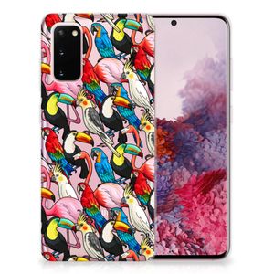 Samsung Galaxy S20 TPU Hoesje Birds