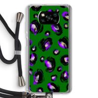 Green Cheetah: Xiaomi Poco X3 NFC Transparant Hoesje met koord