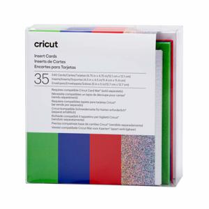 Cricut Insert Cards Rainbow S40 Kaartenset Rood, Blauw, Groen