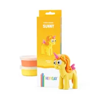 Hey Clay Unicorns - Rainbow Unicorn - Sunny 3 cans Hey Clay Unicorns - Rainbow Unicorn - Sunny 3 cans